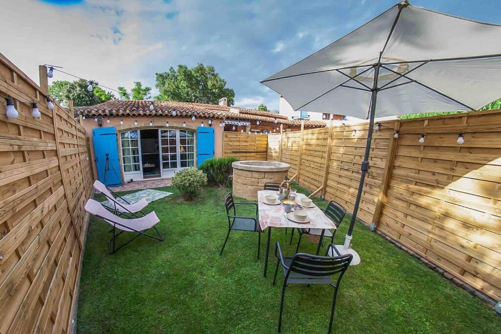 Charmant Studio/T2 Au Calme Avec Jardin Et Parking Fos-sur-Mer Eksteriør bilde